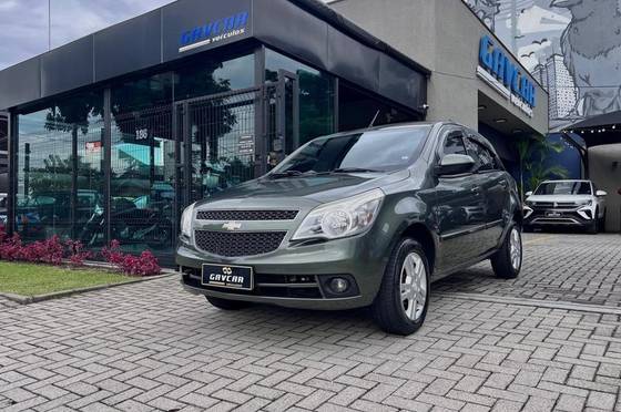 CHEVROLET AGILE 1.4 MPFI LTZ 8V FLEX 4P MANUAL CHEVROLET AGILE 1.4 MPFI LTZ 8V FLEX 4P MANUAL
